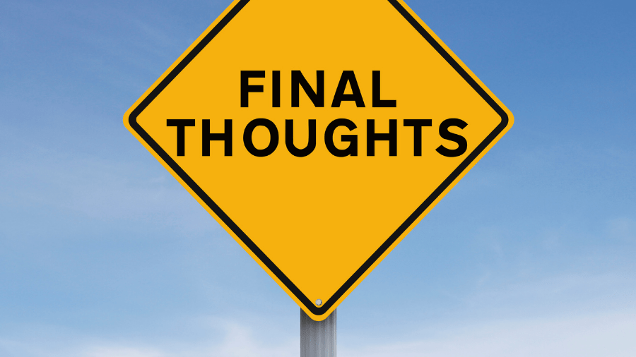 Kellso Final Thoughts