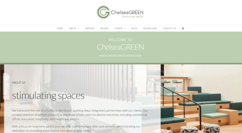 Chelsea GREEN furniture suppliers
