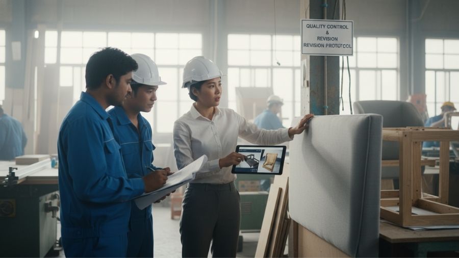 9. How Do You Handle Design Changes or Issues During Production