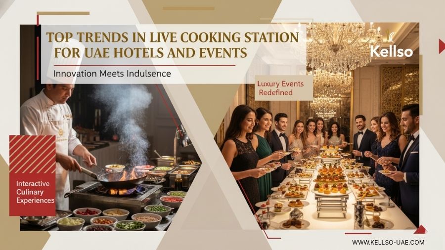 Top Trends In Live Cooking Station For UAE Hotels And Events