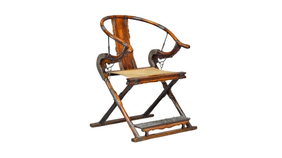 Huanghuali Horseshoe-back Armchairs