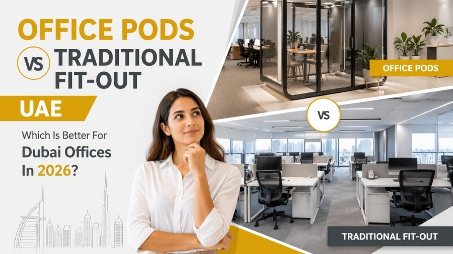 Office Pods vs Traditional Fit-Out UAE – Which Is Better For Dubai Offices In 2026