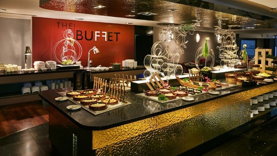 how much does a buffet setup cost UAE