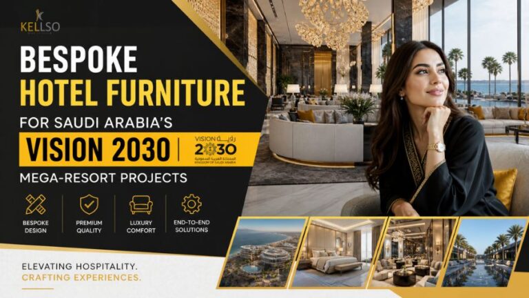 Bespoke Hotel Furniture For Saudi Arabia’s Vision 2030 Mega-Resort Projects